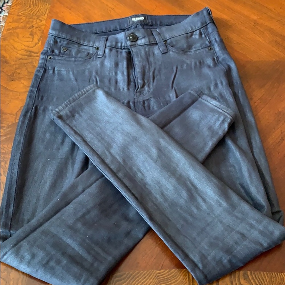 Hudson metallic wash jeans size 28